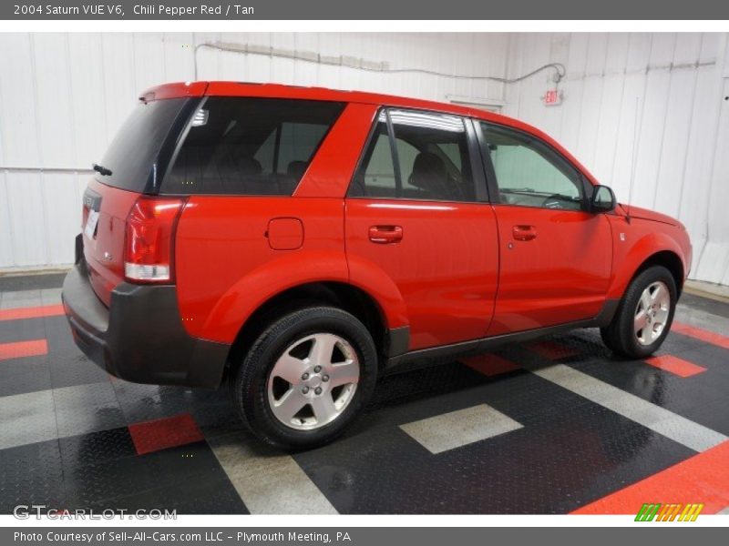 Chili Pepper Red / Tan 2004 Saturn VUE V6