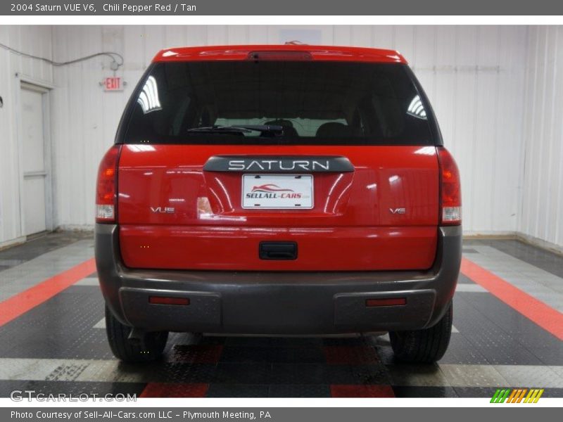 Chili Pepper Red / Tan 2004 Saturn VUE V6