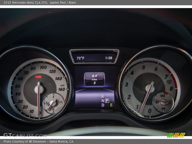 Jupiter Red / Black 2015 Mercedes-Benz CLA 250
