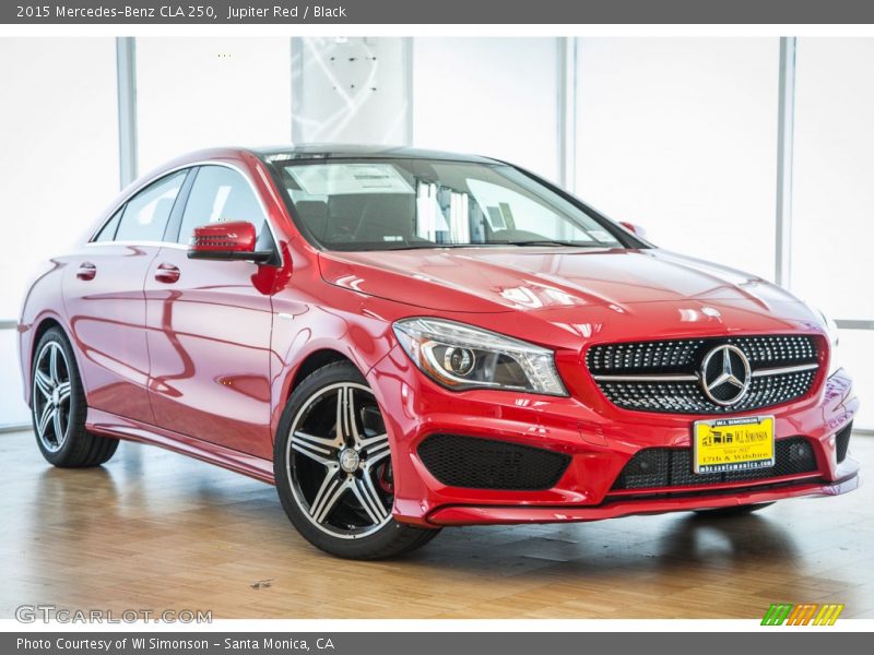 Jupiter Red / Black 2015 Mercedes-Benz CLA 250