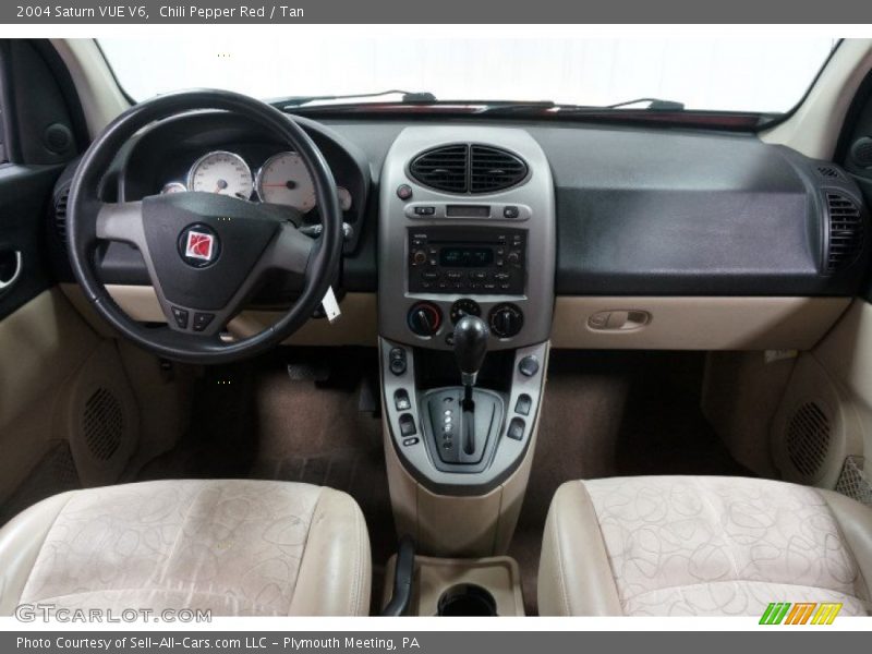 Chili Pepper Red / Tan 2004 Saturn VUE V6