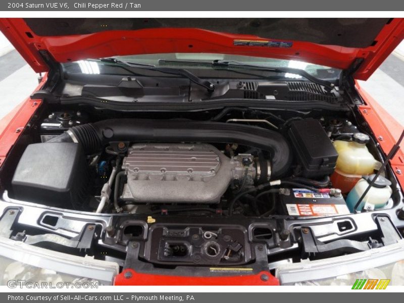 Chili Pepper Red / Tan 2004 Saturn VUE V6
