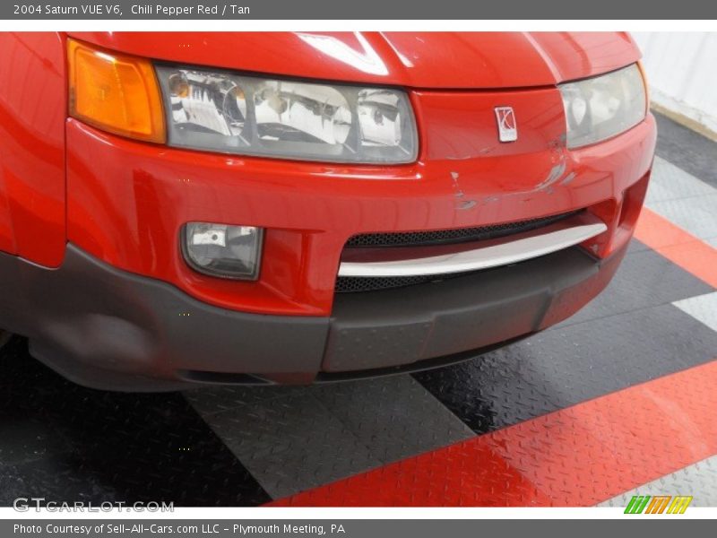 Chili Pepper Red / Tan 2004 Saturn VUE V6