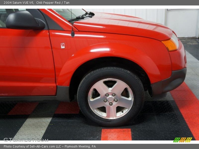 Chili Pepper Red / Tan 2004 Saturn VUE V6