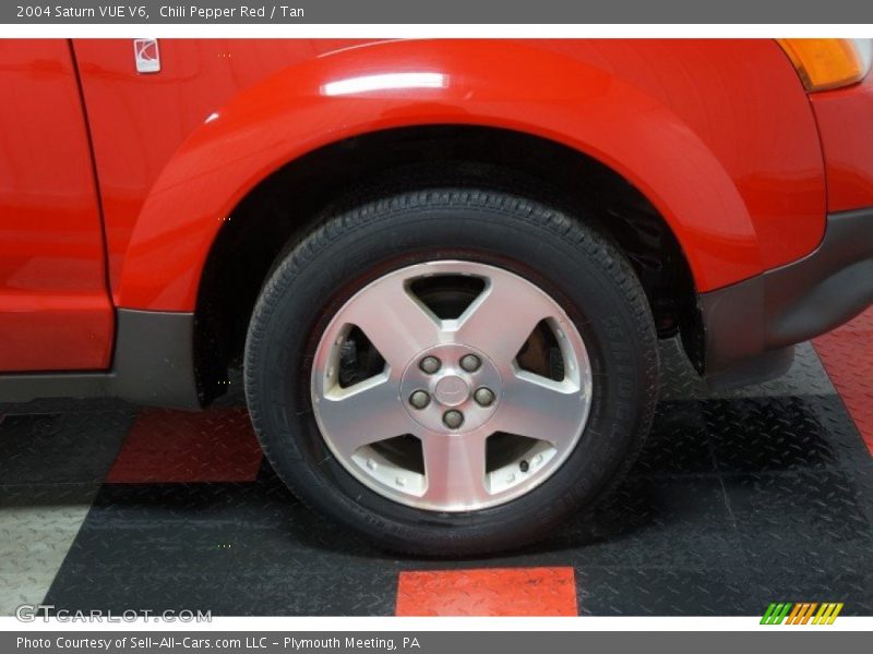 Chili Pepper Red / Tan 2004 Saturn VUE V6