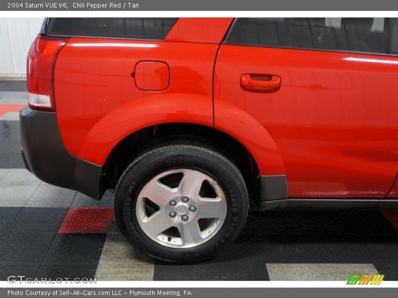 Chili Pepper Red / Tan 2004 Saturn VUE V6