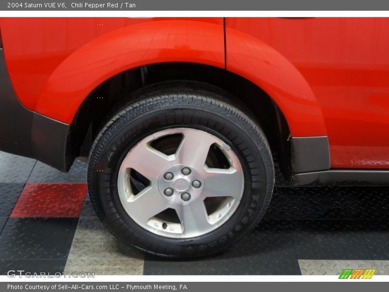 Chili Pepper Red / Tan 2004 Saturn VUE V6