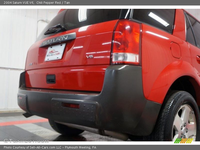 Chili Pepper Red / Tan 2004 Saturn VUE V6