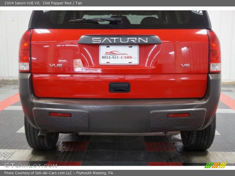 Chili Pepper Red / Tan 2004 Saturn VUE V6