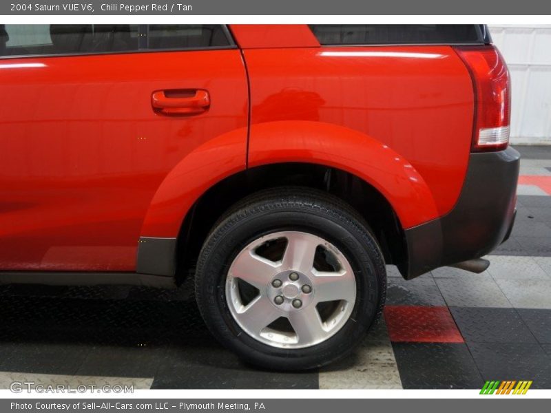 Chili Pepper Red / Tan 2004 Saturn VUE V6