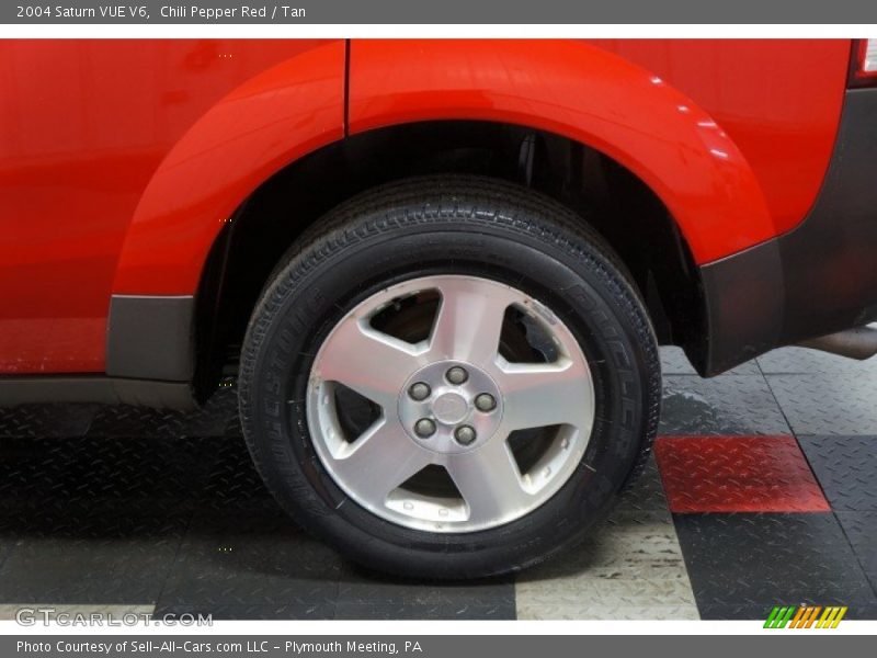Chili Pepper Red / Tan 2004 Saturn VUE V6