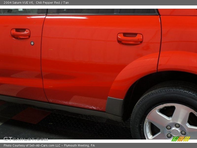 Chili Pepper Red / Tan 2004 Saturn VUE V6