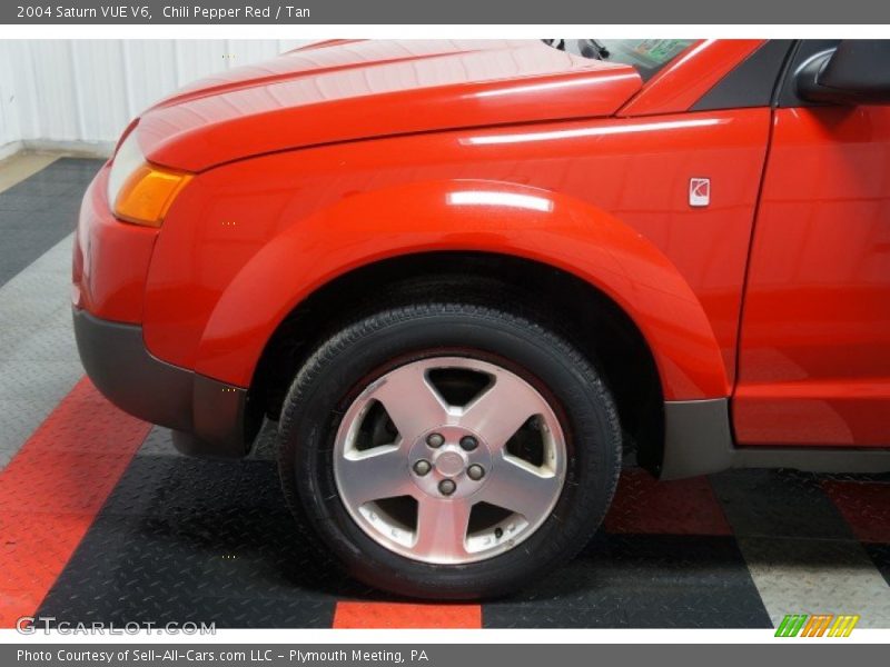 Chili Pepper Red / Tan 2004 Saturn VUE V6