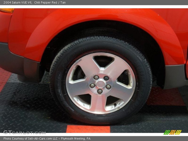 Chili Pepper Red / Tan 2004 Saturn VUE V6
