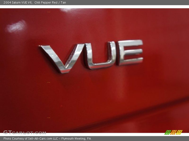 Chili Pepper Red / Tan 2004 Saturn VUE V6