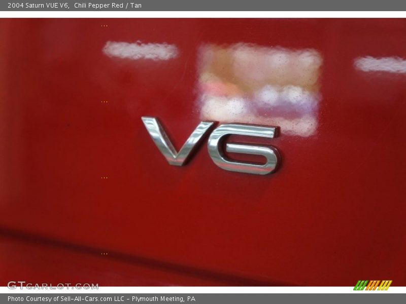 Chili Pepper Red / Tan 2004 Saturn VUE V6
