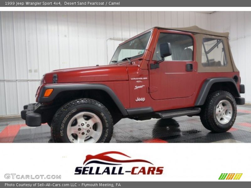Desert Sand Pearlcoat / Camel 1999 Jeep Wrangler Sport 4x4