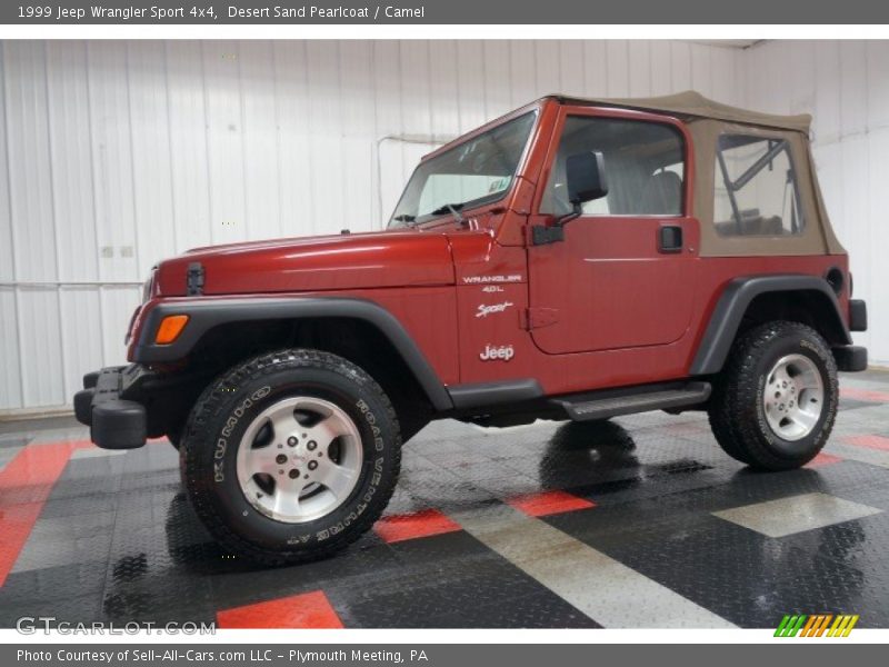 Desert Sand Pearlcoat / Camel 1999 Jeep Wrangler Sport 4x4