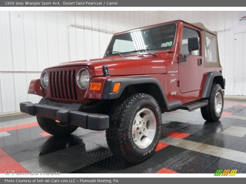 Desert Sand Pearlcoat / Camel 1999 Jeep Wrangler Sport 4x4