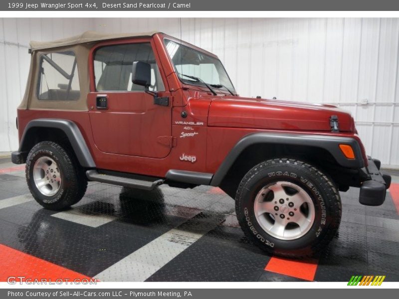 Desert Sand Pearlcoat / Camel 1999 Jeep Wrangler Sport 4x4