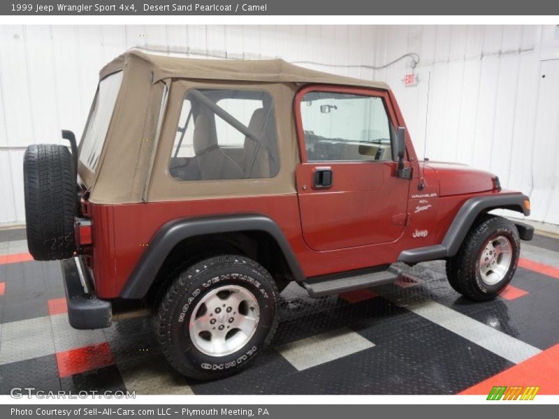 Desert Sand Pearlcoat / Camel 1999 Jeep Wrangler Sport 4x4