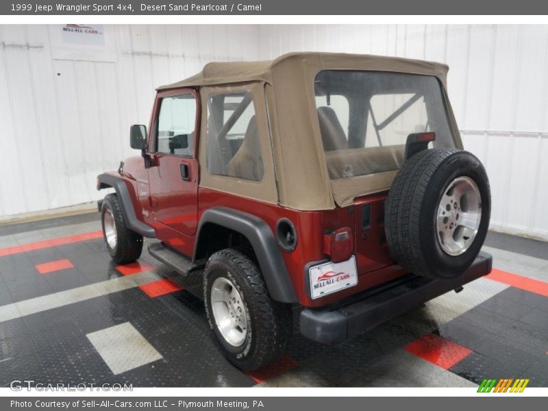 Desert Sand Pearlcoat / Camel 1999 Jeep Wrangler Sport 4x4