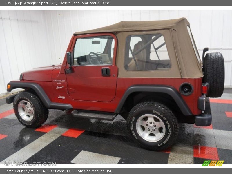 Desert Sand Pearlcoat / Camel 1999 Jeep Wrangler Sport 4x4