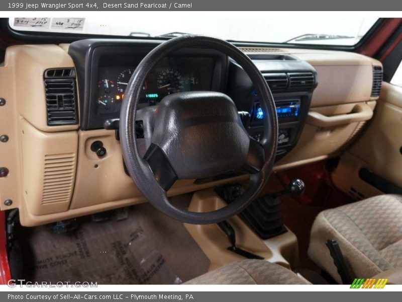 Desert Sand Pearlcoat / Camel 1999 Jeep Wrangler Sport 4x4