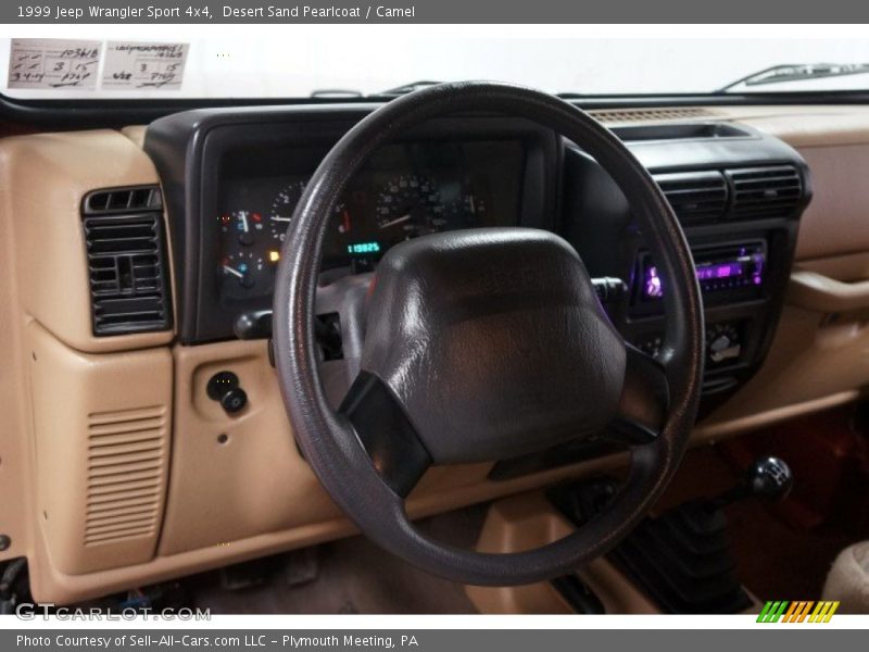 Desert Sand Pearlcoat / Camel 1999 Jeep Wrangler Sport 4x4