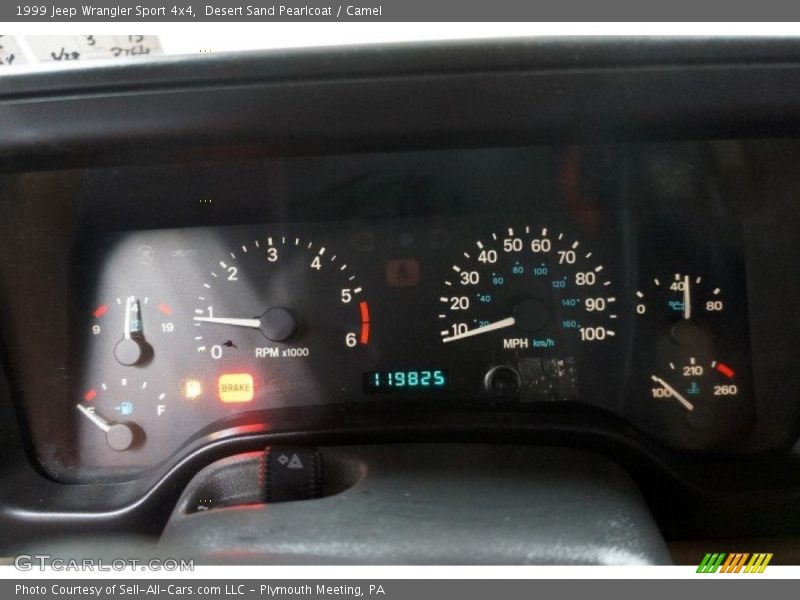Desert Sand Pearlcoat / Camel 1999 Jeep Wrangler Sport 4x4