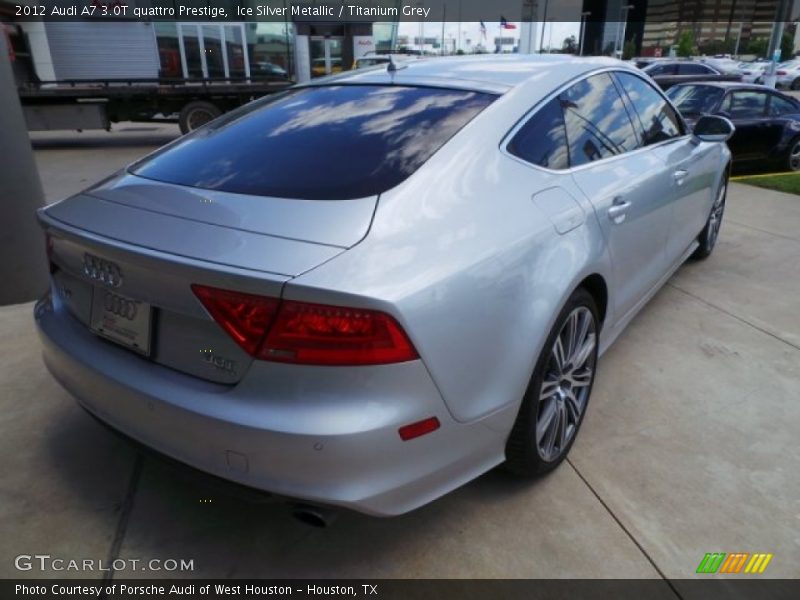 Ice Silver Metallic / Titanium Grey 2012 Audi A7 3.0T quattro Prestige