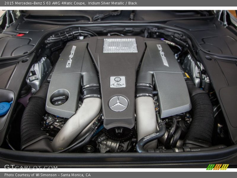  2015 S 63 AMG 4Matic Coupe Engine - 5.5 Liter AMG biturbo DOHC 32-Valve VVT V8