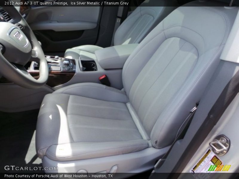 Ice Silver Metallic / Titanium Grey 2012 Audi A7 3.0T quattro Prestige