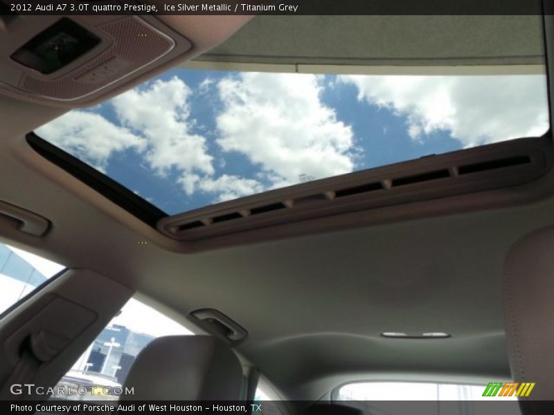 Ice Silver Metallic / Titanium Grey 2012 Audi A7 3.0T quattro Prestige
