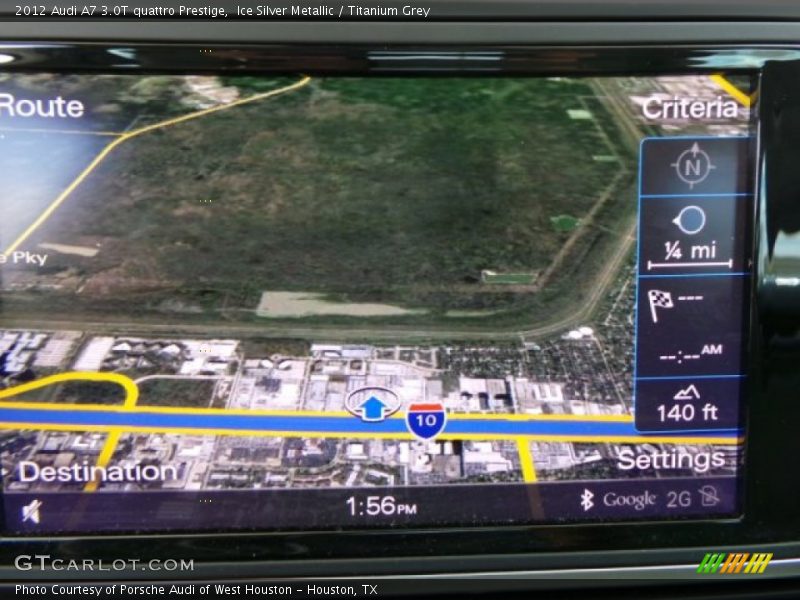 Ice Silver Metallic / Titanium Grey 2012 Audi A7 3.0T quattro Prestige