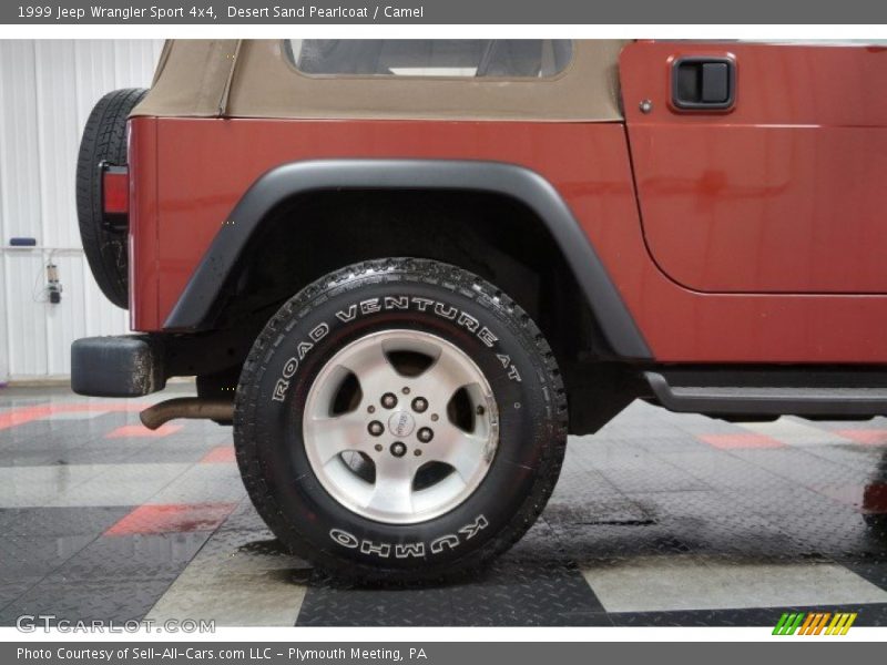 Desert Sand Pearlcoat / Camel 1999 Jeep Wrangler Sport 4x4