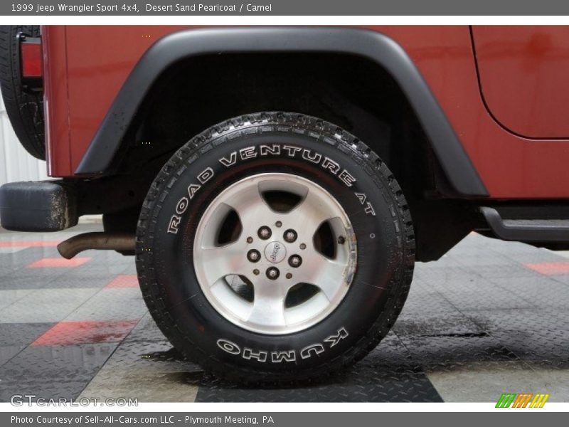 Desert Sand Pearlcoat / Camel 1999 Jeep Wrangler Sport 4x4