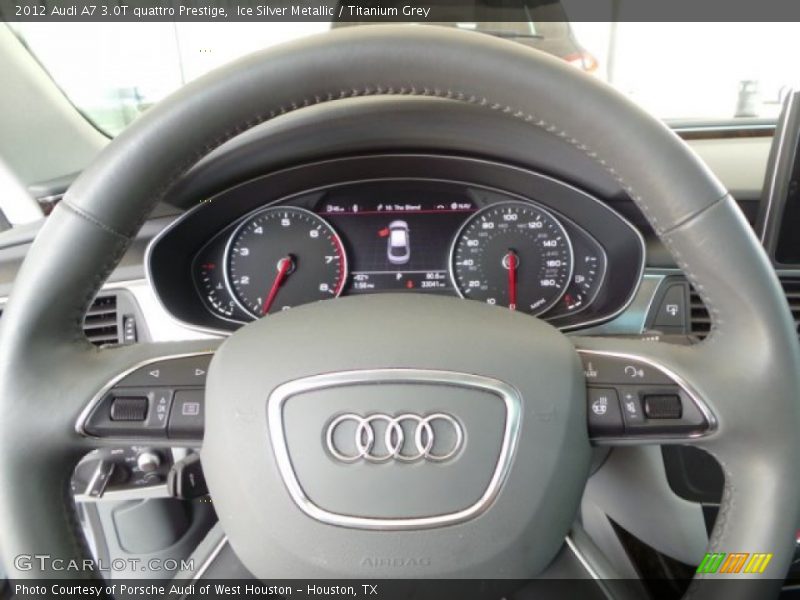 Ice Silver Metallic / Titanium Grey 2012 Audi A7 3.0T quattro Prestige