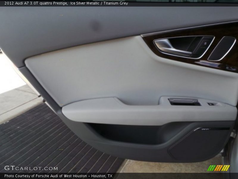 Ice Silver Metallic / Titanium Grey 2012 Audi A7 3.0T quattro Prestige