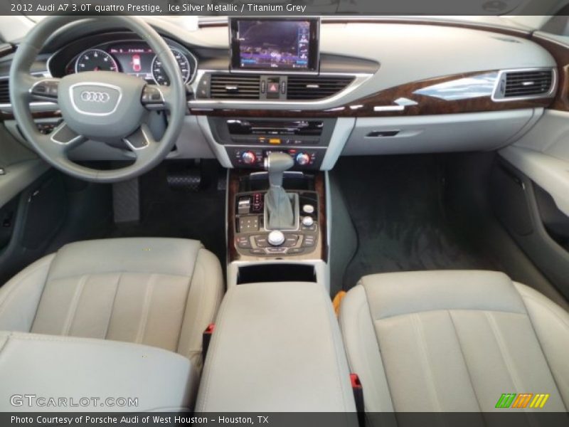 Ice Silver Metallic / Titanium Grey 2012 Audi A7 3.0T quattro Prestige