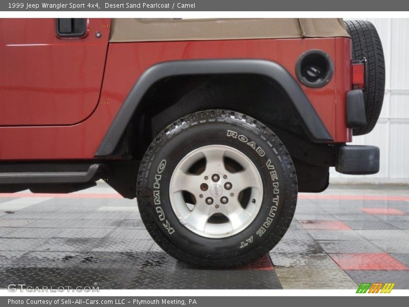 Desert Sand Pearlcoat / Camel 1999 Jeep Wrangler Sport 4x4