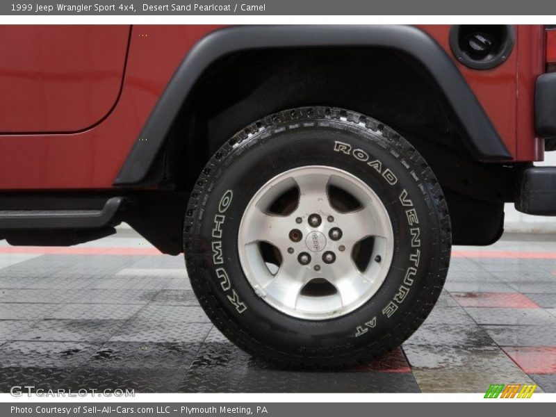 Desert Sand Pearlcoat / Camel 1999 Jeep Wrangler Sport 4x4