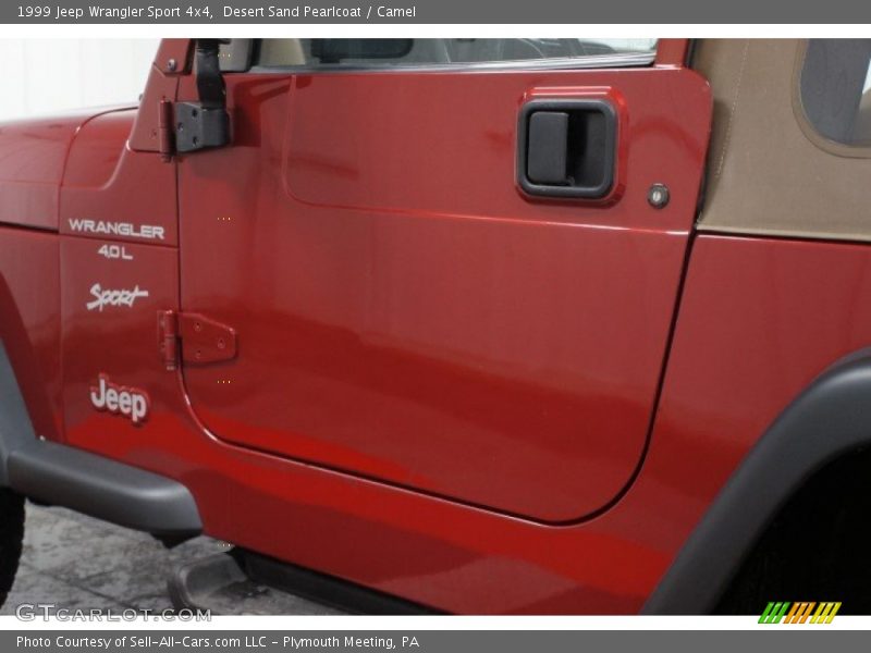 Desert Sand Pearlcoat / Camel 1999 Jeep Wrangler Sport 4x4