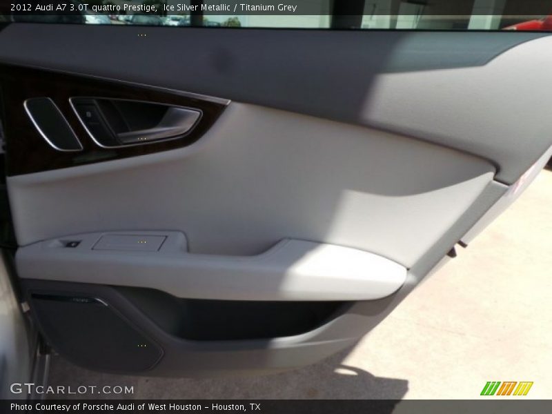 Ice Silver Metallic / Titanium Grey 2012 Audi A7 3.0T quattro Prestige