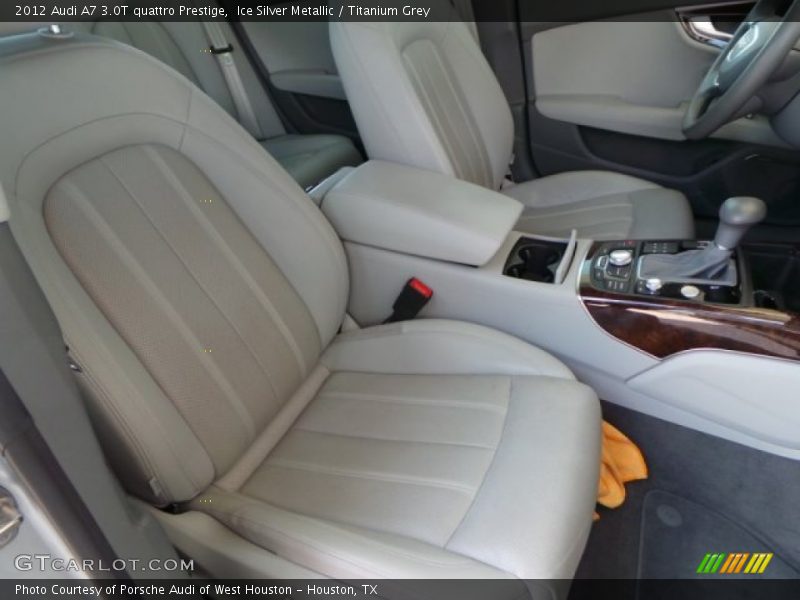 Ice Silver Metallic / Titanium Grey 2012 Audi A7 3.0T quattro Prestige