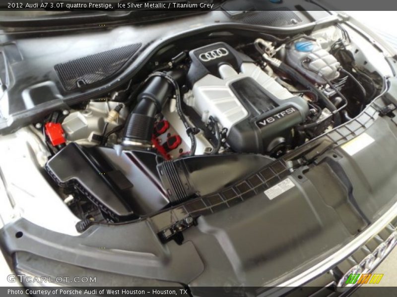 Ice Silver Metallic / Titanium Grey 2012 Audi A7 3.0T quattro Prestige