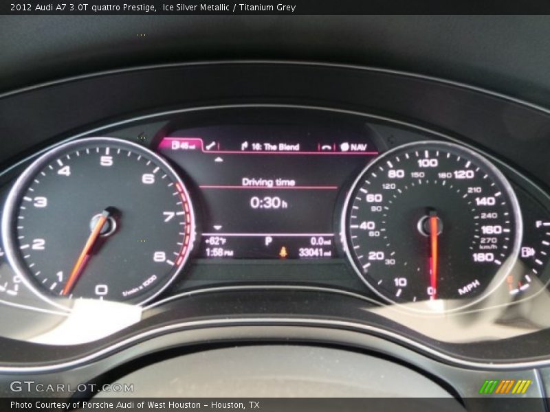 Ice Silver Metallic / Titanium Grey 2012 Audi A7 3.0T quattro Prestige