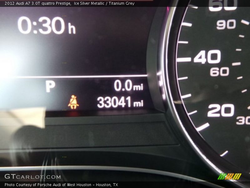 Ice Silver Metallic / Titanium Grey 2012 Audi A7 3.0T quattro Prestige