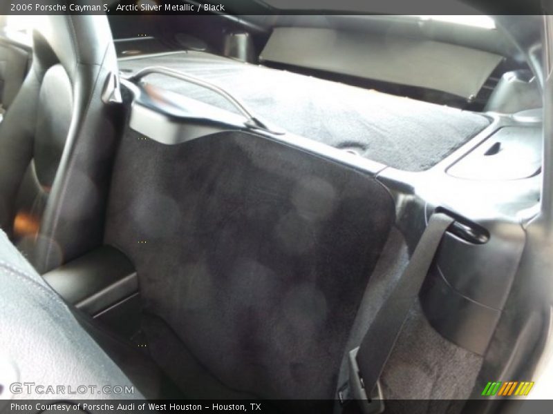 Arctic Silver Metallic / Black 2006 Porsche Cayman S