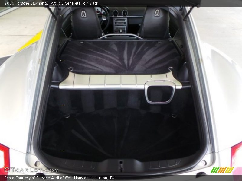 Arctic Silver Metallic / Black 2006 Porsche Cayman S